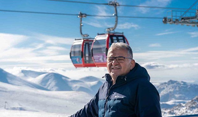 Kayseri'nin zirvesi Erciyes, Türk dünyası ile buluşuyor