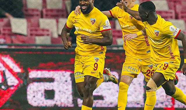 Kayserispor'da en golcü Nazon oldu