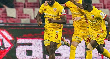 Kayserispor'da en golcü Nazon oldu