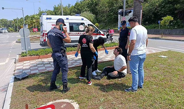 Kazaya ilk müdahaleyi Jandarma ekibi yaptı