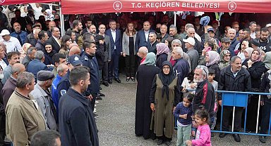 Keçiören Belediyesi'nden çiftçilere 61 bin fide dağıtıldı