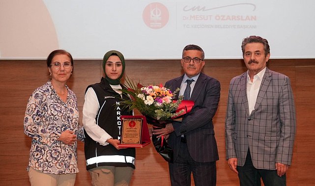 Keçiören'de "En İyi Narkotik Polisi Anne" buluşması