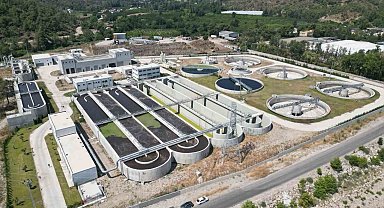 Kemer'de vatandaşların tepki gösterdiği arıtma tesisindeki koku sorunu