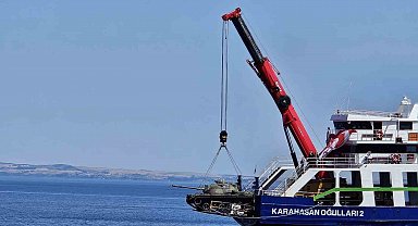 Kıbrıs Barış Harekatı'na katılan tank Saros Körfezi'nde batırıldı