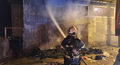 Kırıkhan'da müstakil evde yangın