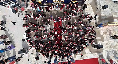 Kırıkkale'de bilim ve çevre temalı mezuniyet coşkusu