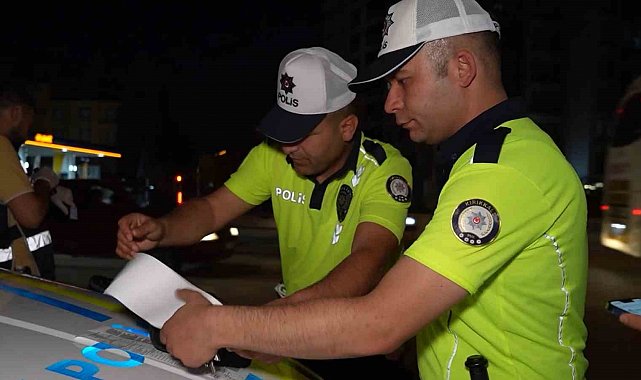 Kırıkkale'de otomobiliyle drift yapan sürücüye 46 bin lira ceza