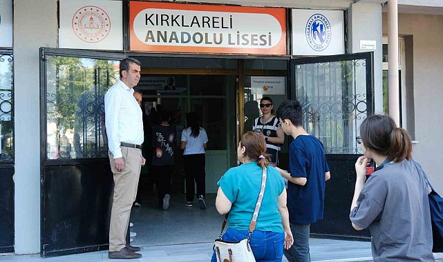 Kırklareli'de LGS heyecanı