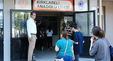 Kırklareli'de LGS heyecanı