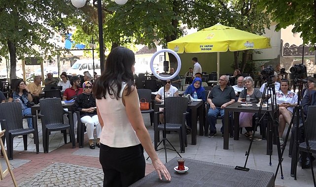 Kırklareli'nde 'Bilim Kafe' buluşmalarında, şekerin vücuda etkileri konuşuldu