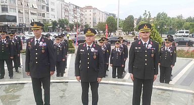 Kırklareli'nde Jandarma Teşkilat'nın 186. kuruluş yıl dönümü törenlerle kutlanıyor