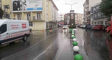 Kırklareli'nde sağanak etkili oldu