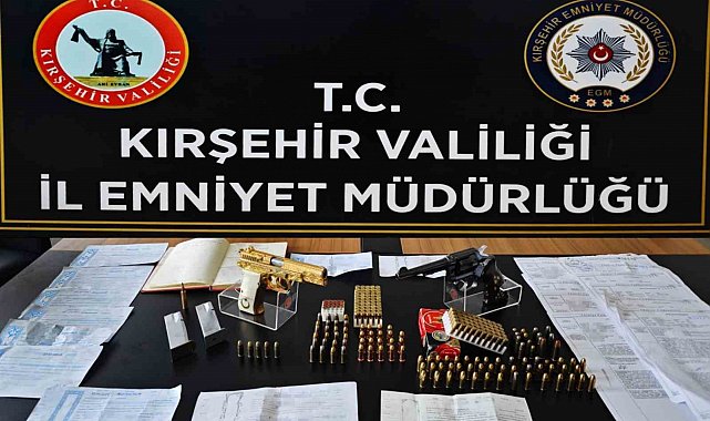Kırşehir'de 'yağma, tefecilik, dolandırıcılık' operasyonu