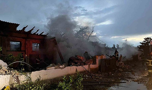 Kırşehir'de enerji firmasının deposunda yangın