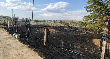 Kırşehir'de jandarma anız ve örtü yangınlarına karşı uyardı