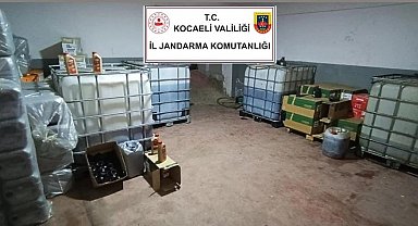 Kocaeli'de 11 milyon TL'lik sahte madeni yağ operasyonu