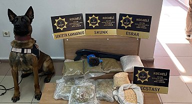 Kocaeli'nde uyuşturucu operasyonu: 9 bin 900 ecstasy hap ele geçirildi