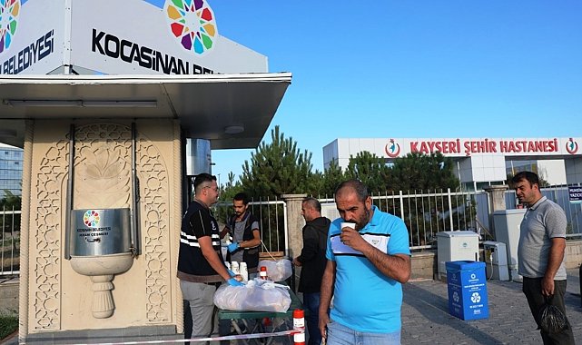 Kocasinan'ın ikram çeşmesi gönüllere dokunuyor