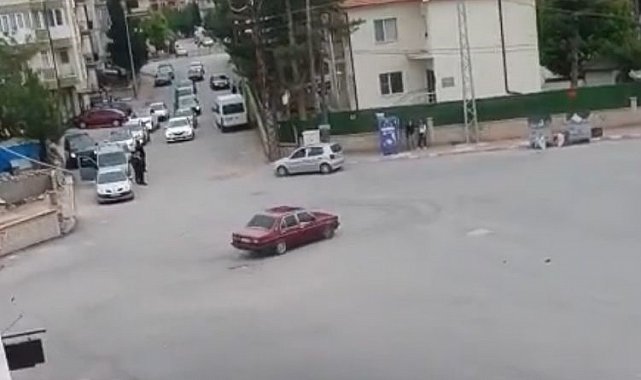 Konya'da drift yapan sürücüye ceza yağdı