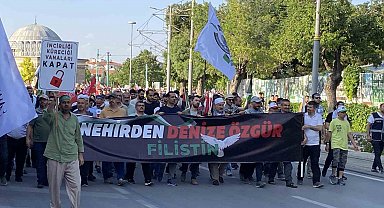 Konya'da "Gazze İçin Küresel Vicdan Yürüyüşü"