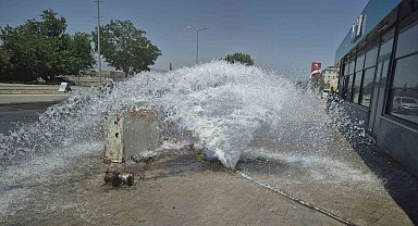 Kopan vanadan sular boşa aktı