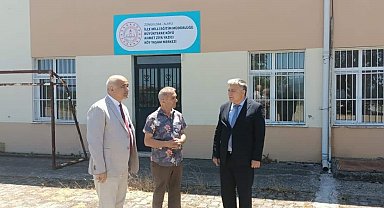 Köy okulunun kapıları 7 yıl sonra açılacak