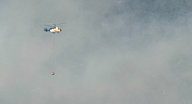 Kozan'daki orman yangını sürüyor, ekipler müdahale ediyor