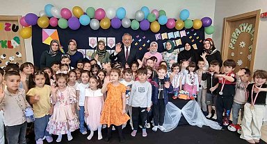 Kur'an kursu öğrencileri karne sevinci yaşadı