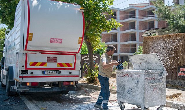 Kuşadası Belediyesi'nden Güzelçamlı'ya hizmet seferberliği