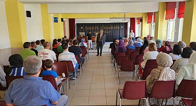 Kütahya MEM Müdürü Yılmaz, öğretmenlerle bir araya geldi