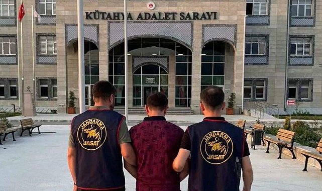 Kütahya'da 12 Yıl 6 ay kesinleşmiş hapis cezası bulunan şahıs yakalandı