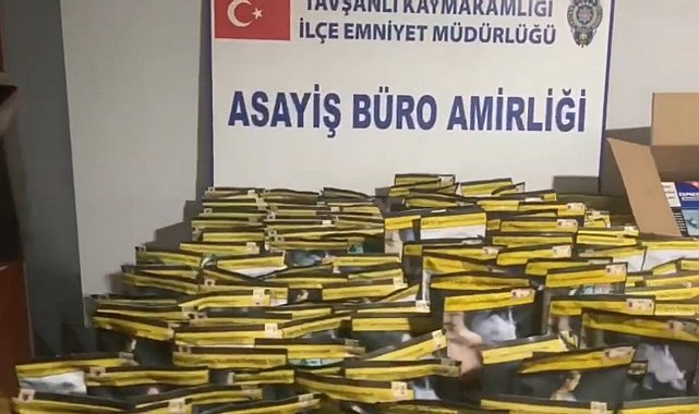 Kütahya'da kaçak tütün operasyonunda 3 şüpheli hakkında adli işlem başlatıldı