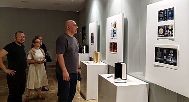 Kütahya'da Kitap Kapak Tasarım Sergisi açıldı