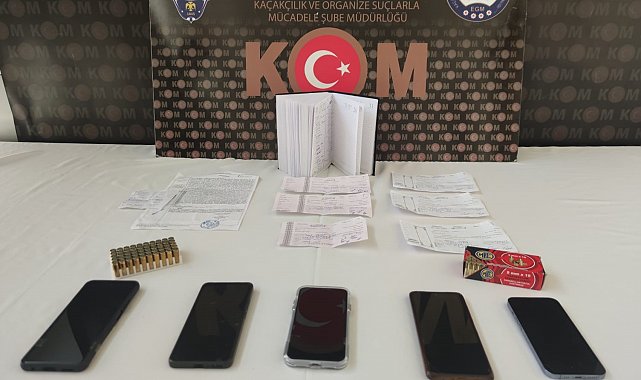 Kütahya'da tefecilik operasyonu, 6 şüpheli yakalandı