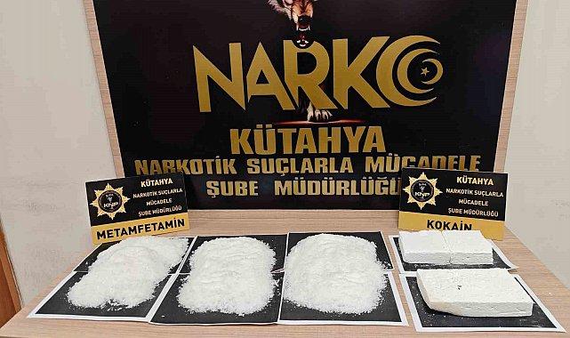 Kütahya'da uyuşturucu operasyonu: 3 şüpheli tutuklandı