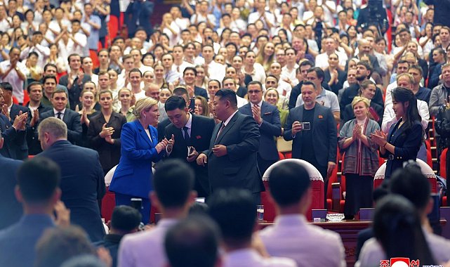 Kuzey Kore lideri Kim Jong-un, Rus Bakan Lyubimova'yı ağırladı