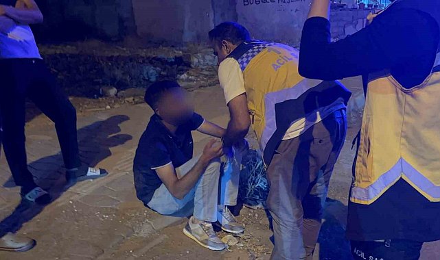 Madde bağımlısı genç, mahalle sakinlerini tedirgin etti