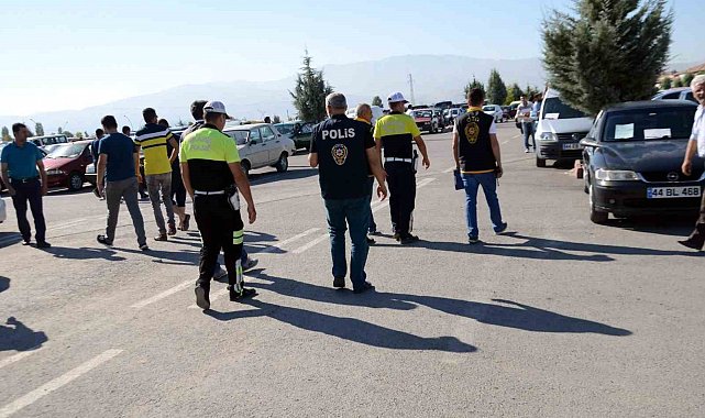 Malatya'da geniş çaplı asayiş uygulaması