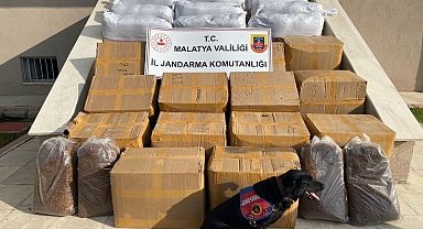 Malatya'da jandarmadan uyuşturucu ve kaçakçılık operasyonu