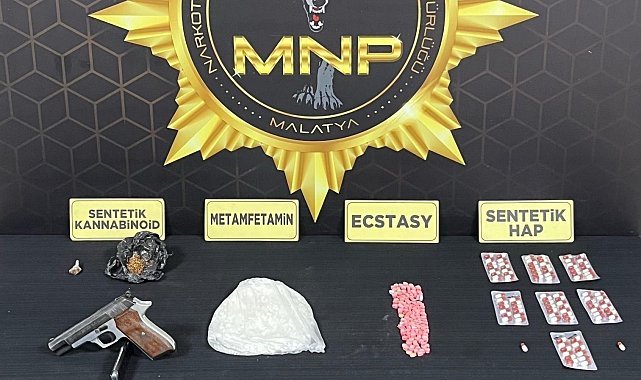 Malatya'da uyuşturucu operasyonu: 4 gözaltı