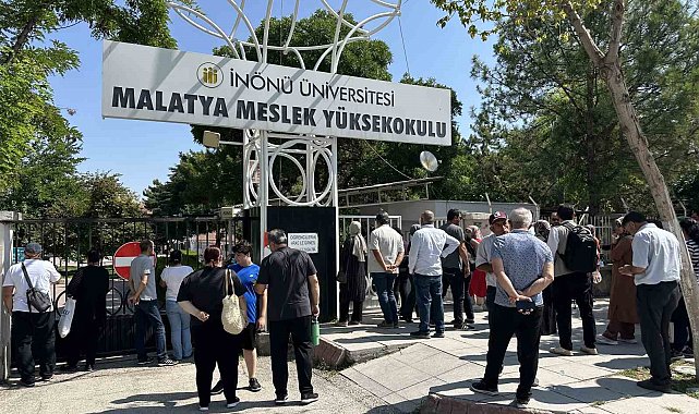 Malatya'da YKS'nin ikinci oturumu başladı