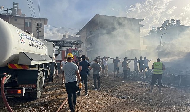 Manavgat Belediyesi'nden yangın riskine karşı bilgilendirme ve uyarılar