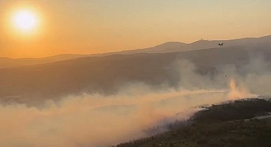 Manisa'daki orman yangınına müdahale tüm hızıyla devam ediyor