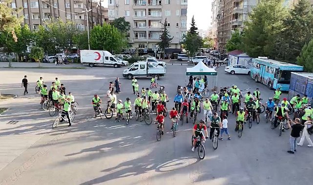 Mardin'de '12. Geleneksel Yeşilay Bisiklet Turu' düzenlendi