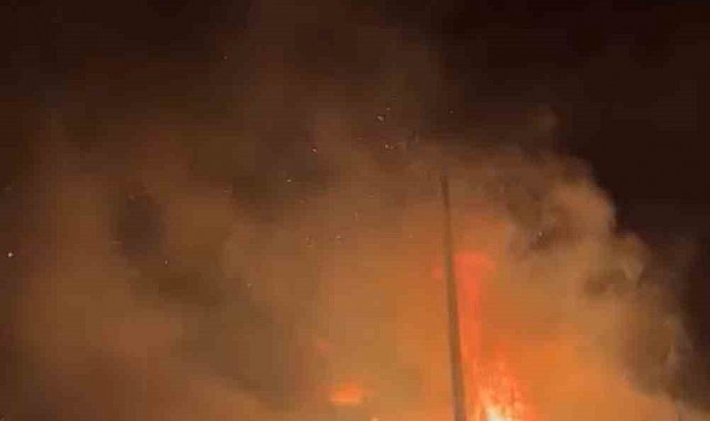 Mardin'de trafo yangını