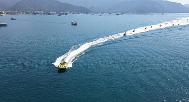 Marmaris'te su sporlarına bayram dopingi