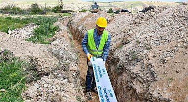MASKİ'den Akçadağ'a bin 900 metrelik içme suyu hattı