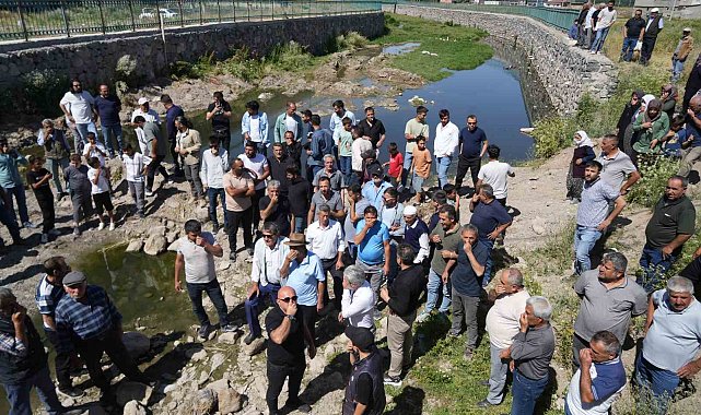 Melendiz Çayı'na karışan kanalizasyon suyu tehlike saçıyor