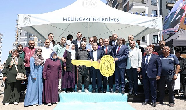 Melikgazi Belediyesi, 120 ailenin hayalini gerçekleştirdi