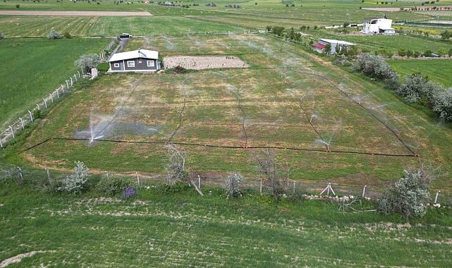 Melikgazi'den kırsalda tarımsal sulamaya destek